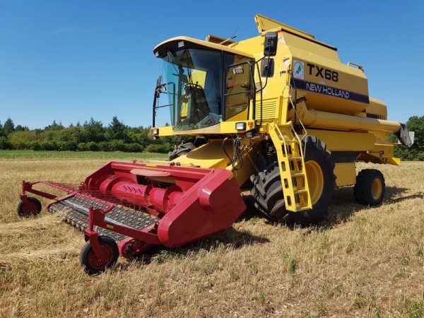 Pick-up à tapis pour moissonneuse